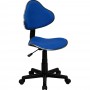Flash Furniture Blue Fabric Ergonomic Task Chair BT-699-BLUE-GG