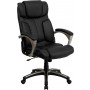 Flash Furniture High Back Folding Black Leather Executive Office Chair BT-9875H-GG