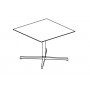 OFS C12-G3030CT Madrid Square End Table with Glass Top