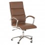 Bush Business Furniture CH1701SDL-03 Saddle Leather Chairs