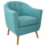 Lumisource CHR-AH-RKWL TL Rockwell Accent Chair in Teal