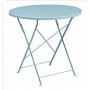 Flash Furniture CO-4-SKY-GG 30" Folding Patio Table in Blue (Default)