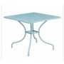 Flash Furniture CO-6-SKY-GG 35.5" Steel Patio Table in Blue (Default)