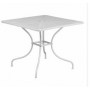 Flash Furniture CO-6-WH-GG 35.5" Steel Patio Table in White (Default)