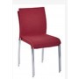 Office Star CWYAS2-CK006 Conway Stacking Chair in Cranapple