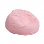 Flash Furniture Small Light Pink Dot Kids Bean Bag Chair DG-BEAN-SMALL-DOT-PK-GG