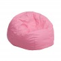 Flash Furniture Small Solid Light Pink Kids Bean Bag Chair DG-BEAN-SMALL-SOLID-PK-GG