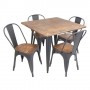 Lumisource DS-TW-OR SQ Oregon Dining Table