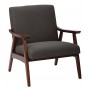 Officestar DVS51-K26 Davis Chair in Klein Charcoal