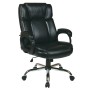 Office Star Work Smart Chair Black/Eco-Leather EC1283C-EC3