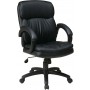 Office Star Work Smart Chair Black/Eco-Leather EC9231-EC3