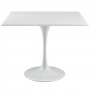 Modway EEI-1124-WHI Lippa 36" Dining Table in White