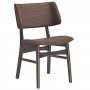 Modway EEI-1610-WAL-MOC Vestige Dining Side Chair in Walnut Mocha