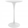 Modway EEI-1825-WHI Lippa 28" Wood Bar Table in White