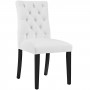 Modway EEI-2230-WHI Duchess Vinyl Dining Chair in White