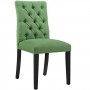 Modway EEI-2231-GRN Duchess Fabric Dining Chair in Green