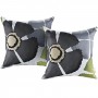 Modway EEI-2401-BOT Modway Two Piece Outdoor Patio Pillow Set in Botanical