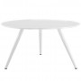 Modway EEI-2524-WHI Lippa 54" Wood Top Dining Table with Tripod Base in White