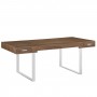 Modway EEI-293-WAL Tinker Desk in Walnut