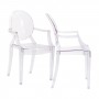 Modway EEI-905-CLR Casper Dining Chairs Set of 2 in Clear