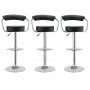 Modway EEI-931-BLK Diner Bar Stools Set of 3 in Black