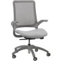 Eurotech Hawk Mesh Back and Fabric Seat Chair MF22-Gray