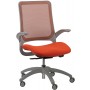 Eurotech Hawk Mesh Back and Fabric Seat Chair MF22-Orange