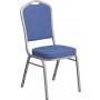 Flash Furniture FD-C01-S-7-GG Fabric Banquet Chair in Blue