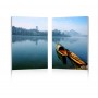 Wholesale Interiors Fg-1062Ab Traditional Travel Mounted Photography Print Diptych