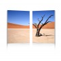 Wholesale Interiors Fg-1065Ab Desert Solitude Mounted Photography Print Diptych