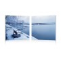 Wholesale Interiors Fg-1080Ab Wintry Wonder Mounted Photography Print Diptych