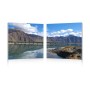 Wholesale Interiors Fg-1081Ab Causeway Through The Mountains Mounted Photography Print Diptych