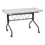 Office Star FT6634 4 Resin Multi Purpose Flip Table with Locking Casters