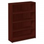 HON 4 Shelf Bookcase 36" Width x 11-1/2" Depth x 48-3/4" Height Mahogany HON1874N