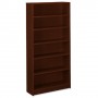 HON 6 Shelf Bookcase 36" Width x 11-1/2" Depth x 72-5/8" Height Mahogany HON1876N