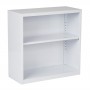 Office Star HPBC11 Metal Bookcase Ships fully Assembled in White Finish