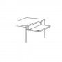 High Point Furniture 21 x 18” Pullout Keyboard Platform HW_K21