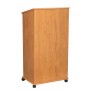 High Point Furniture Conference 24 x 14 x 46 inch Standing Height Lectern on Casters HW_LS46C