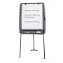 Iceberg Portable Flipchart Easel with Dry Erase Surface - Charcoal 30227