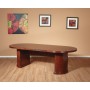 Office Star KEN-60-LCH Kenwood 96" Racetrack Conference Table in Light Cherry
