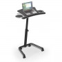 Lapmatic Sit-To-Stand Mobile Workstation	26" – 43"H X 28"W X 20"D