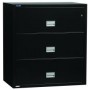 Phoenix Safe LAT3W31 3 drawer lateral fire file 31 inches wide can file legal and letter size key lock