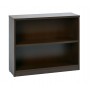 Office Star LBC361230-ESP 36" 2-Shelf Bookcase with 1" Thick Shelves - Espresso