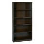 Office Star LBC361272-ESP 36" 5-Shelf Bookcase with 1" Thick Shelves - Espresso
