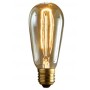 Lumisource LBE-A 60W Vintage Edison Bulb Classic in Clear Glass