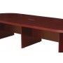 Regency LCTRT48EXTMH Legacy 48" Modular Conference Table Extension with Power Data Grommet in Mahogany