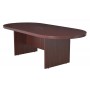 Regency LCTRT9543MH Legacy 95" Racetrack Conference Table with Power Data Grommet in Mahogany