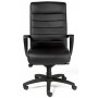 Eurotech Manchesterhi High Back black leather Chair LE150-BLKL
