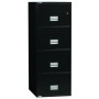 Phoenix Safe LGL2W25 2 drawer legal size vertical fire file 25 inches deep can file legal and letter size key lock