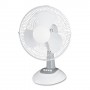 Lorell 12" Oscillating Fan 3 Speeds 13-15/16" x 11-1/2" x 1-1/2" Light Gray LLR44551